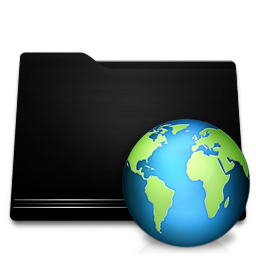 black folder web